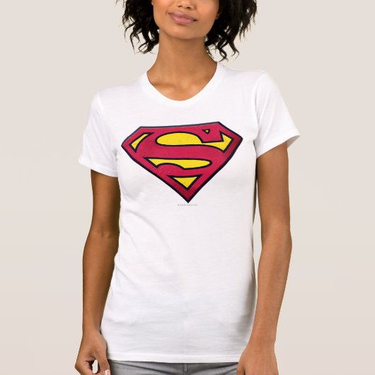 Superman S-Shield | Dirt-Logo T-Shirt (Vorderseite)