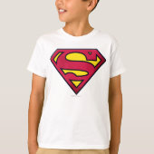 Superman S-Shield | Dirt-Logo T-Shirt (Vorderseite)