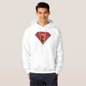 Superman S-Shield | Distresses Logo Hoodie (Vorne ganz)
