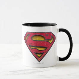 Superman S-Shield | Distresses Logo Tasse