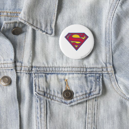 Superman S-Shield | Dot-Logo Button (Beispiel)