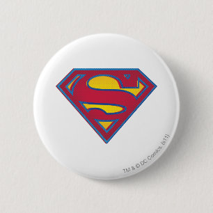 Superman S-Shield   Dot-Logo Button