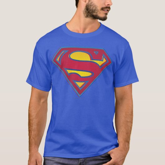 Superman S-Shield | Dot-Logo T-Shirt (Vorderseite)