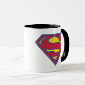 Superman S-Shield | Dot-Logo Tasse (VorderseiteRechts)