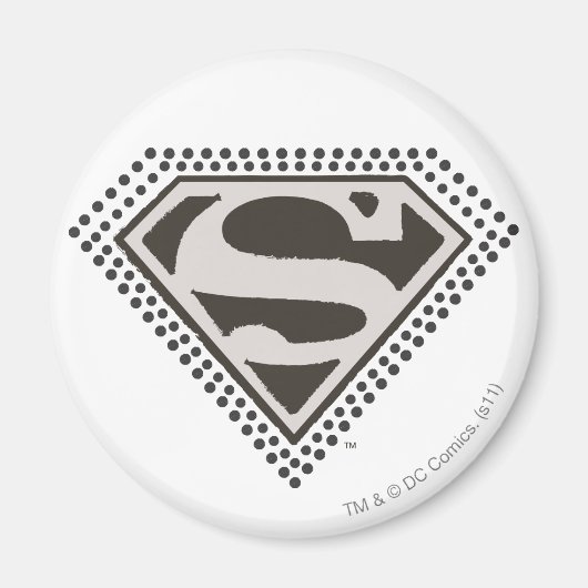 Superman S-Shield | Es ist Showtime! Logo Magnet (Vorne)