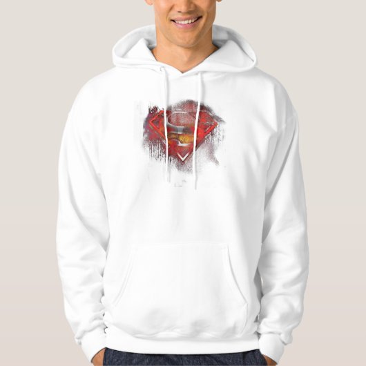 Superman S-Shield | Farbige Logos Hoodie (Vorderseite)