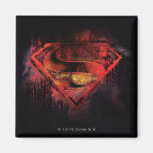 Superman S-Shield | Farbige Logos Magnet (Vorne)