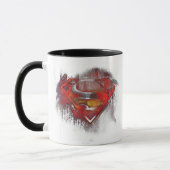 Superman S-Shield | Farbige Logos Tasse (Links)
