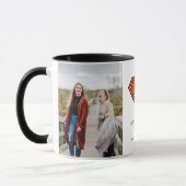 Superman S-Shield | Foto der besten Freunde Tasse (Links)