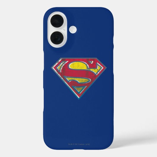 Superman S-Shield | Gedrucktes Logo Case-Mate iPhone Hülle (Rückseite)