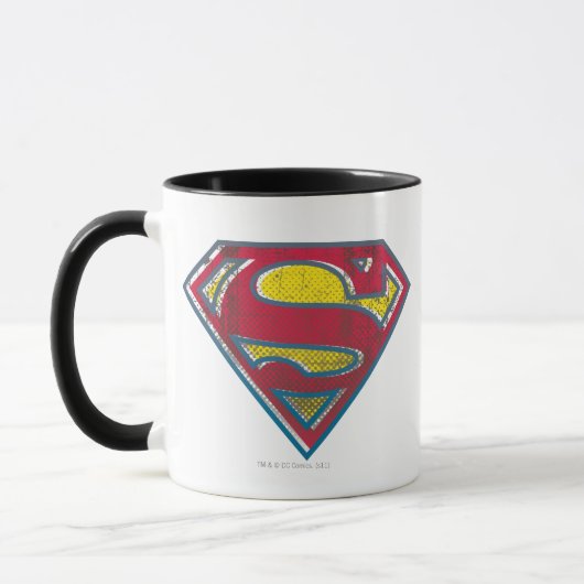 Superman S-Shield | Gedrucktes Logo Tasse (Links)