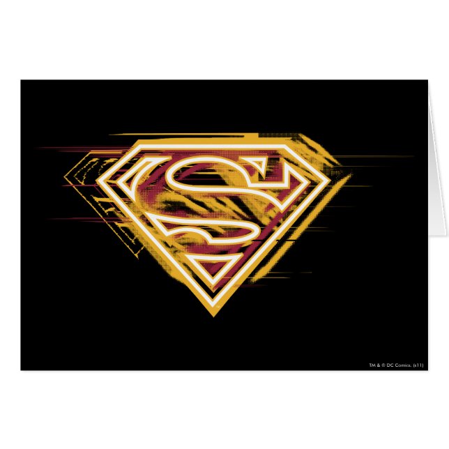 Superman S-Shield | Gelb und Rot (Vorderseite (Horizontal))