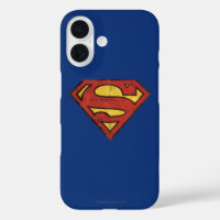 Superman S-Shield | Grunge Black Kontur Logo