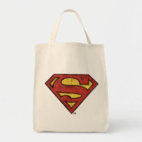 Superman S-Shield | Grunge Black Kontur Logo