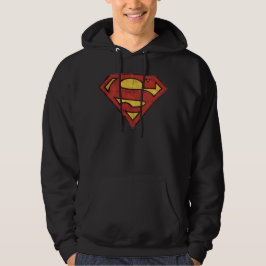 Superman S-Shield | Grunge-Logo Hoodie