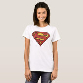 Superman S-Shield | Grunge-Logo T-Shirt (Vorne ganz)