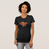 Superman S-Shield | In Clouds Logo T-Shirt (Vorne ganz)
