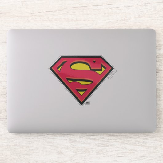 Superman S-Shield | Klassisches Logo Aufkleber (Computer)