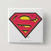 Superman S-Shield | Klassisches Logo Button (Vorderseite)