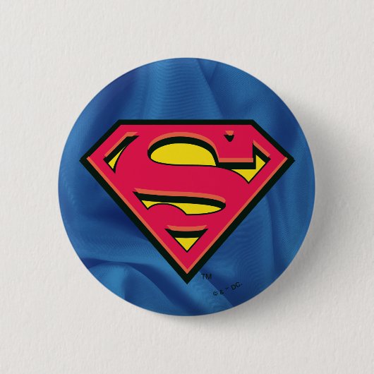 Superman S-Shield | Klassisches Logo Button (Vorderseite)
