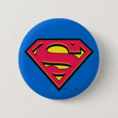 Superman S-Shield | Klassisches Logo Button (Vorderseite)