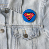 Superman S-Shield | Klassisches Logo Button (Beispiel)