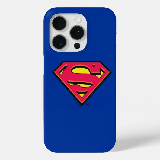 Superman S-Shield | Klassisches Logo Case-Mate iPhone Hülle (Rückseite)