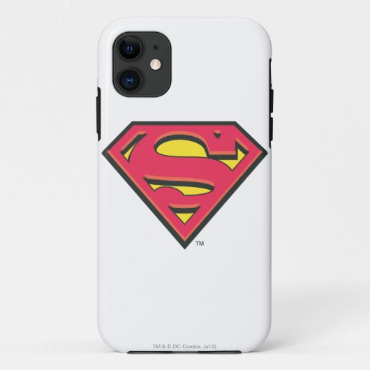 Superman S-Shield | Klassisches Logo Case-Mate iPhone Hülle (Rückseite)