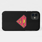 Superman S-Shield | Klassisches Logo Case-Mate iPhone Hülle (Rückseite (Horizontal))