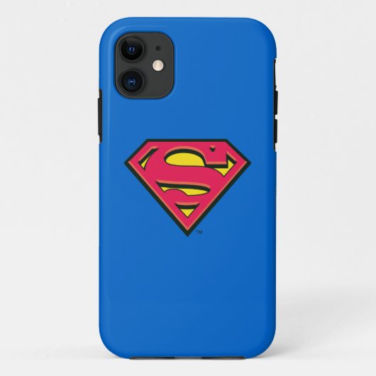Superman S-Shield | Klassisches Logo Case-Mate iPhone Hülle (Rückseite)