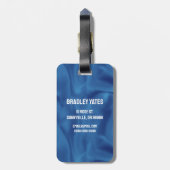 Superman S-Shield | Klassisches Logo Gepäckanhänger (Rückseite vertikal)