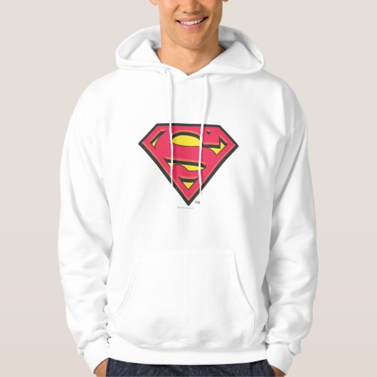 Superman S-Shield | Klassisches Logo Hoodie (Vorderseite)