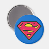 Superman S-Shield | Klassisches Logo Magnet (Vorderseite/Rückseite)