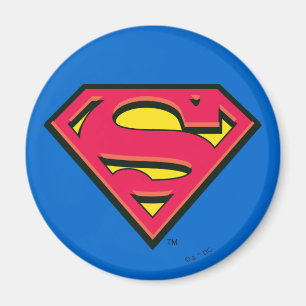 Superman S-Shield   Klassisches Logo Magnet