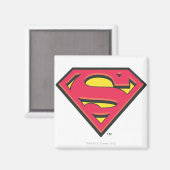 Superman S-Shield | Klassisches Logo Magnet (Vorderseite/Rückseite)