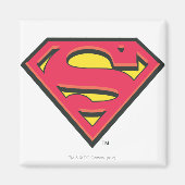 Superman S-Shield | Klassisches Logo Magnet (Vorne)