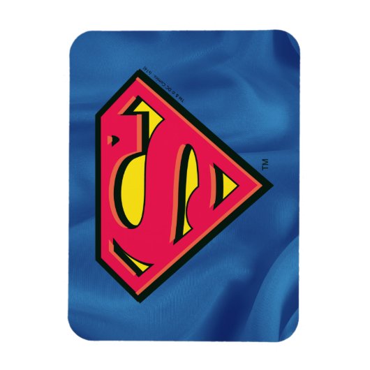 Superman S-Shield | Klassisches Logo Magnet (Vertikal)