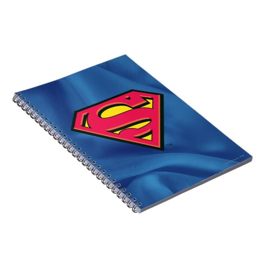Superman S-Shield | Klassisches Logo Notizblock (Rechte Seite)