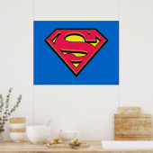 Superman S-Shield | Klassisches Logo Poster (Küche)