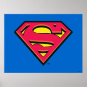 Superman S-Shield | Klassisches Logo Poster (Vorne)