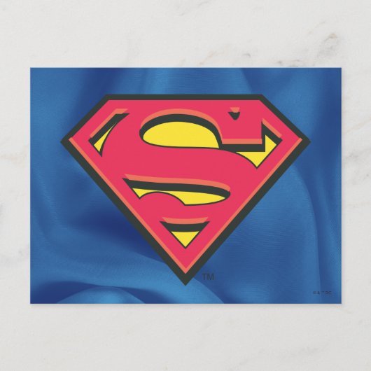 Superman S-Shield | Klassisches Logo Postkarte (Vorderseite)
