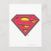 Superman S-Shield | Klassisches Logo Postkarte (Vorderseite)