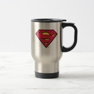 Superman S-Shield   Klassisches Logo Reisebecher