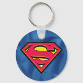 Superman S-Shield | Klassisches Logo Schlüsselanhänger (Rückseite)