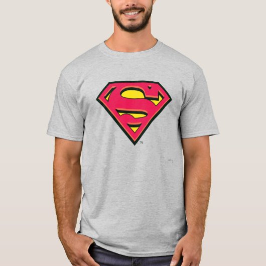 Superman S-Shield | Klassisches Logo T-Shirt (Vorderseite)