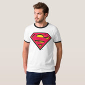 Superman S-Shield | Klassisches Logo T-Shirt (Vorne ganz)