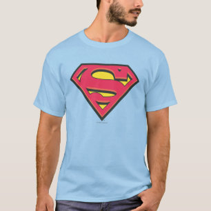 Superman S-Shield Klassisches Logo T-Shirt