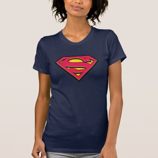 Superman S-Shield | Klassisches Logo T-Shirt (Vorderseite)