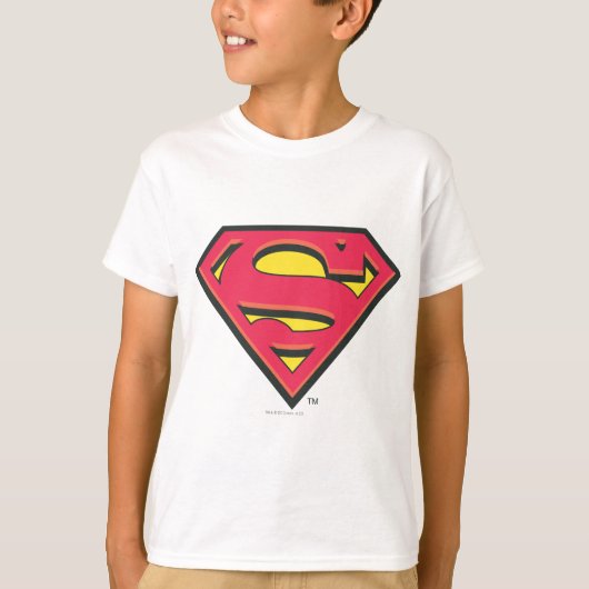 Superman S-Shield | Klassisches Logo T-Shirt (Vorderseite)