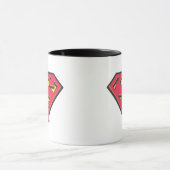 Superman S-Shield | Klassisches Logo Tasse (Zentrum)